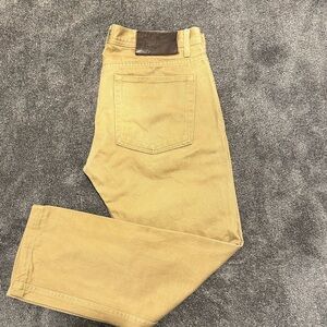 Naked and Famous Selvedge Chino Weird Guy cut